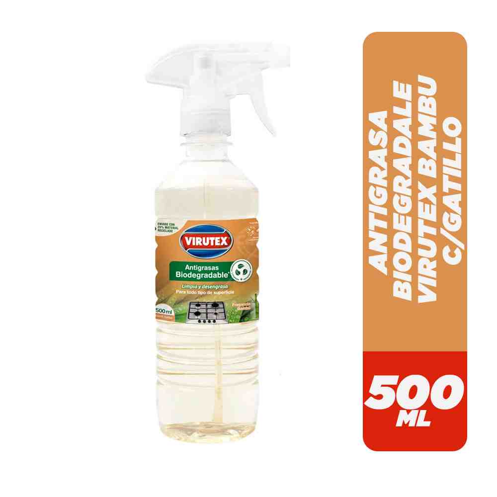 LIMPIADOR BAÑO BIODEGRADABLE BAMBU 500ML